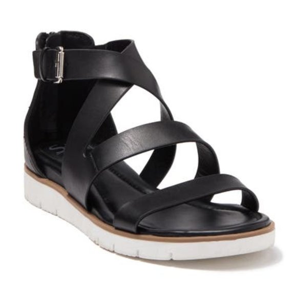 Sofft Shoes - Sofft Starla Ankle Strap Leather Strappy Sandals